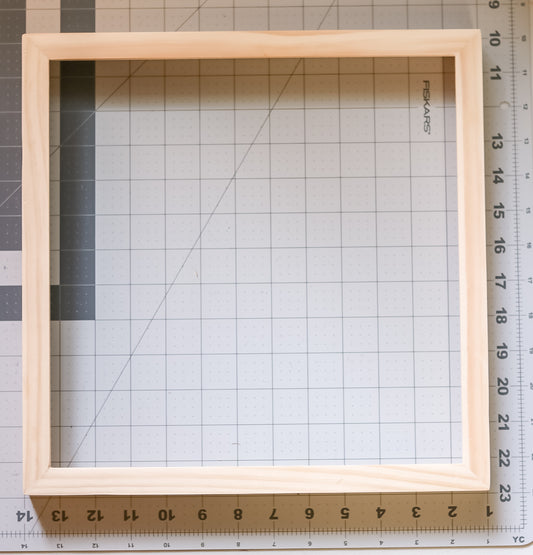 Handcrafted Fabric Art Frames - 12 x 12