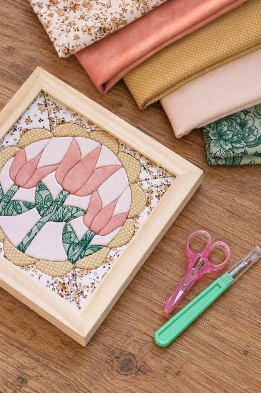 Create your own Fabric Art Kit - Flower Field