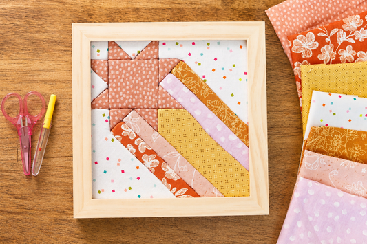 Create your own Fabric Art Kit - Shooting Star