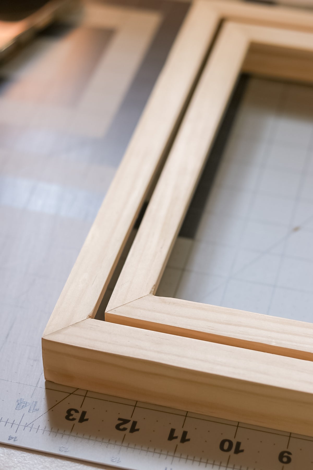 Handcrafted Fabric Art Frames - 12 x 12