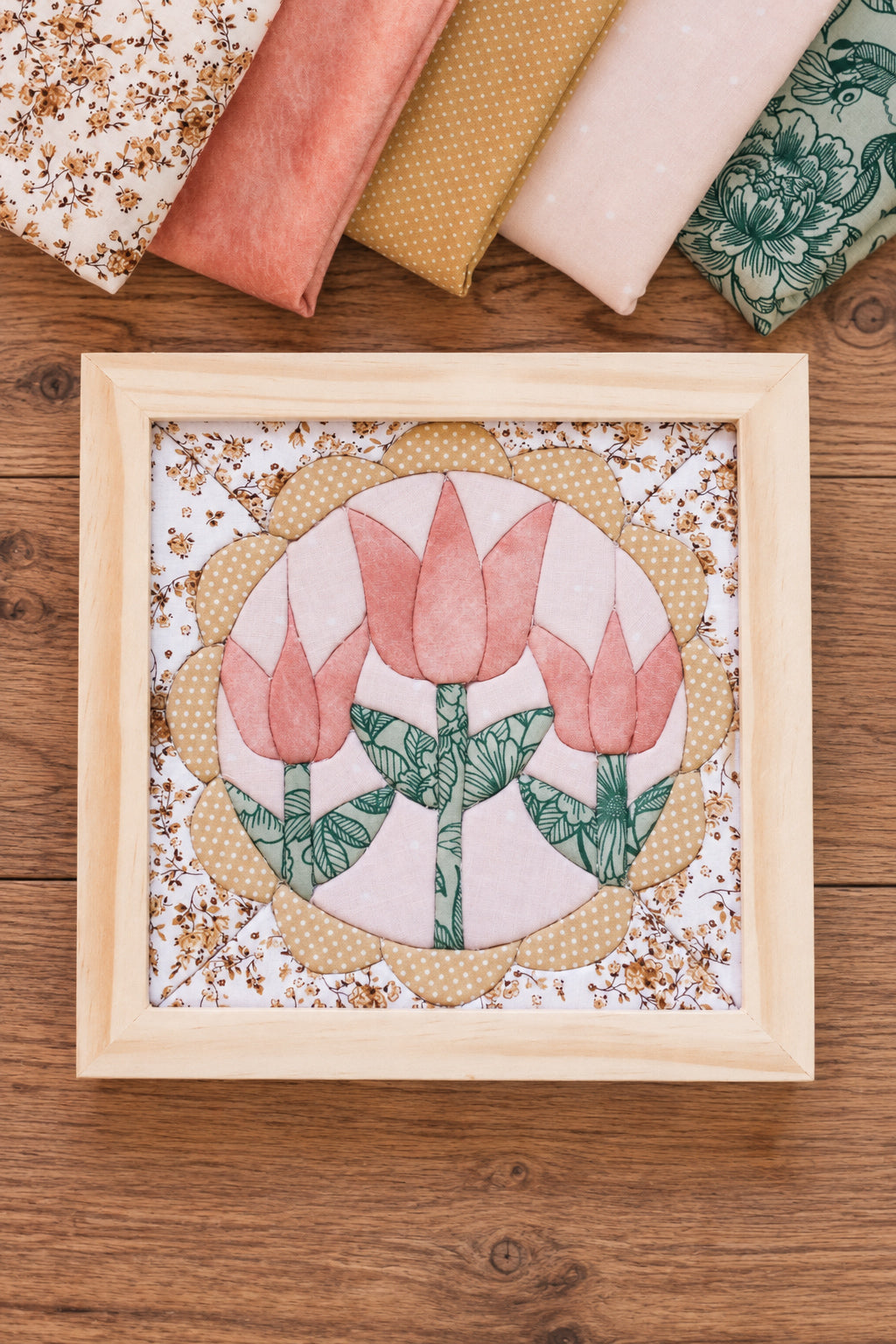 Create your own Fabric Art Kit - Flower Field