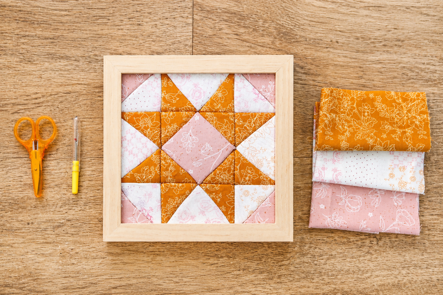 Create your own Fabric Art Kit - heirloom quilt