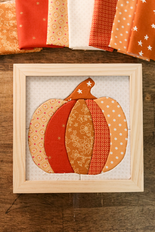 Create your own Fabric Art Kit - Great Pumpkin