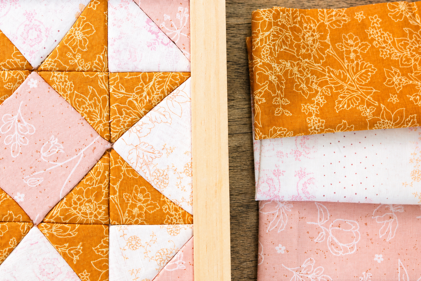 Create your own Fabric Art Kit - heirloom quilt