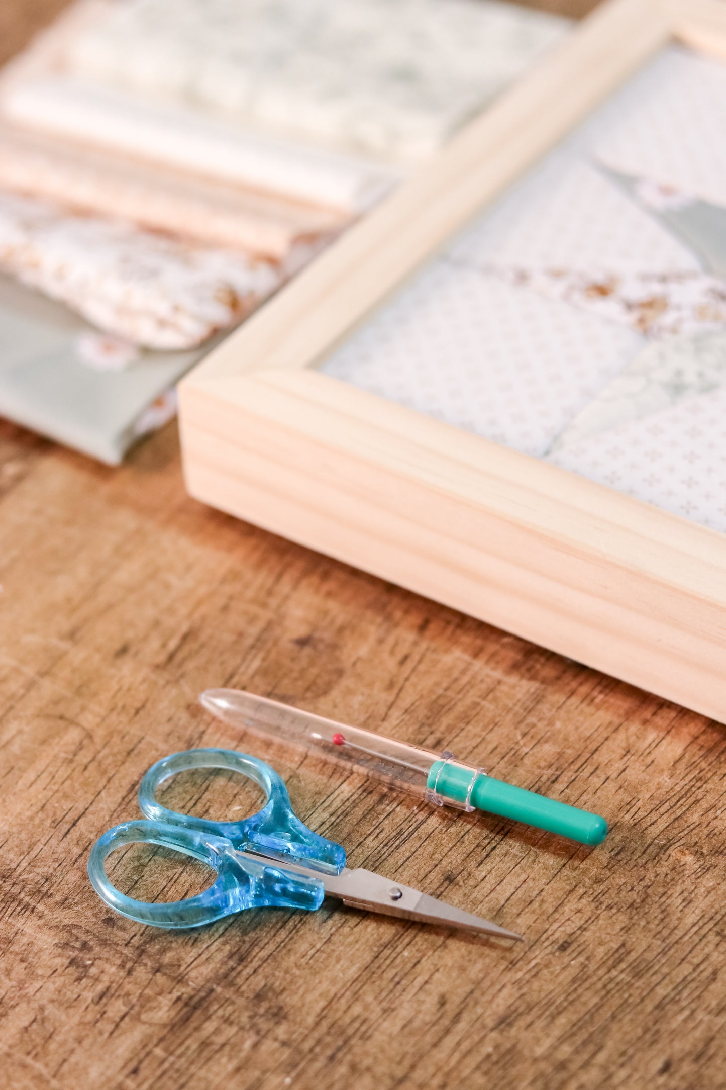 Create your own Fabric Art Kit - star quilt